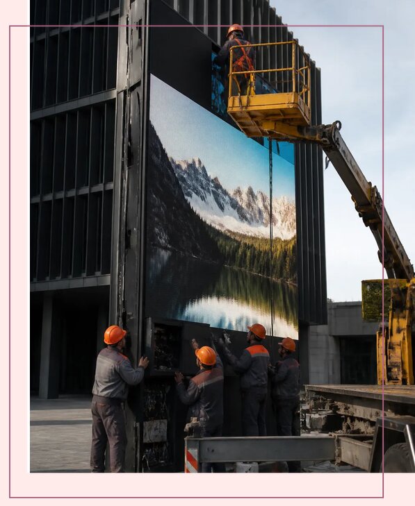Размещение DOOH рекламы в Ростове на цифровых экранах
